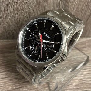 Black Citizen Gents Men’s Watch With New Battery